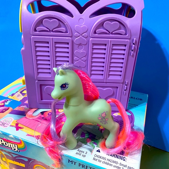 MY LITTLE PONY G2 VTG 90s MY PRETTY PARLOR SET HAIRSTYLING & FASHION… - Picture 8 of 15